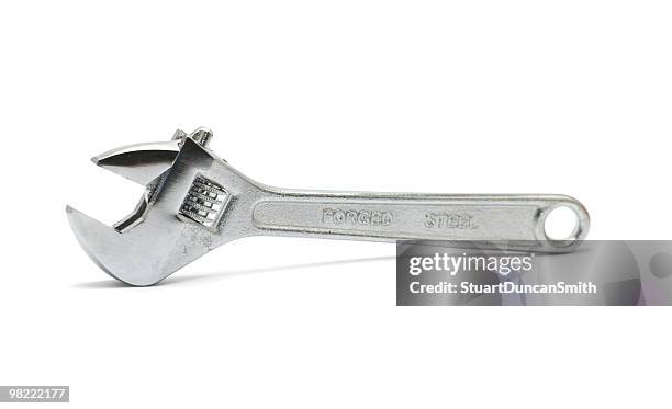 chave de porcas - chave inglesa imagens e fotografias de stock