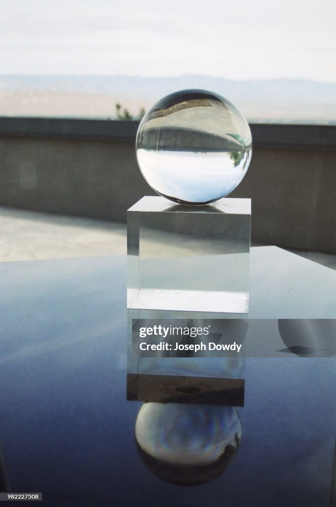 Abstract Sculpture in Acrylic