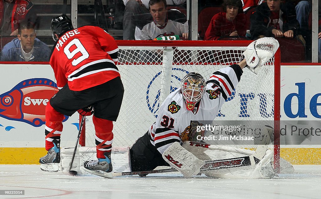 Chicago Blackhawks v New Jersey Devils