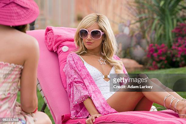 The irrepressible diva Sharpay Evans, recent graduate of East High School, seizes the spotlight in "Sharpay's Fabulous Adventure," a Disney Channel...