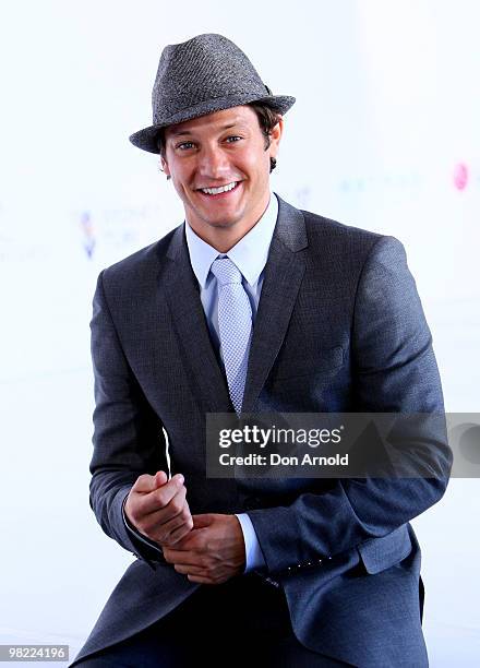 Robert Mills attends Golden Slipper Day at the Rosehill Gardens on April 3, 2010 in Sydney, Australia.