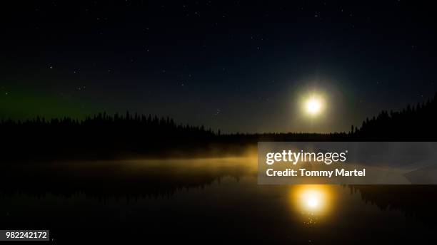 moon reflexion - reflexion stock pictures, royalty-free photos & images