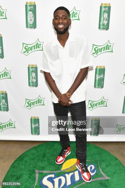 Kwame Boateng at the Celebrity Basketball Game Sponsored By Sprite during the 2018 BET Experience at Los Angeles Convention Center on June 23, 2018...