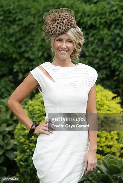 Jaynie Seal attends Golden Slipper Day at the Rosehill Gardens on April 3, 2010 in Sydney, Australia.