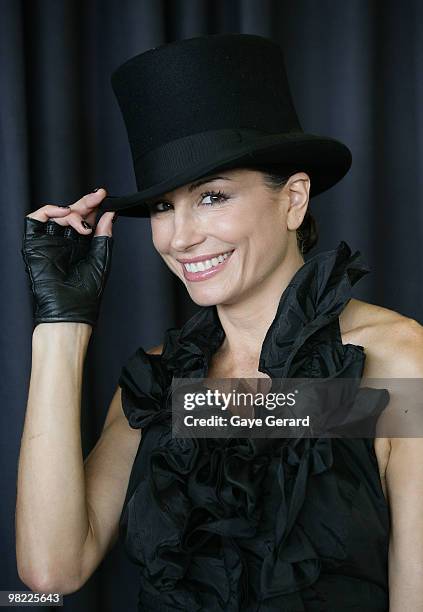 Michelle Walsh attends Golden Slipper Day at the Rosehill Gardens on April 3, 2010 in Sydney, Australia.