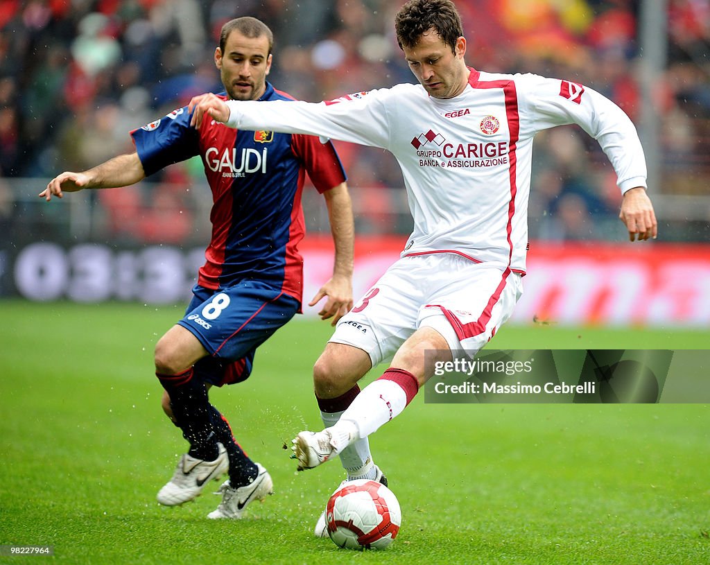 Genoa CFC v AS Livorno Calcio - Serie A