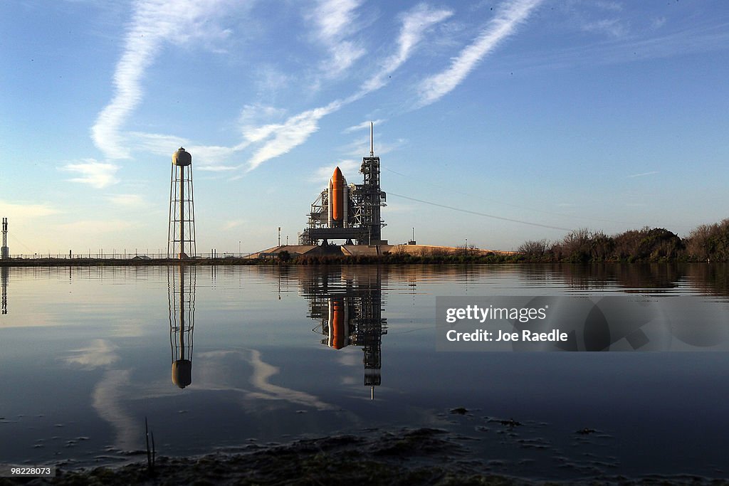 NASA Prepares For Launch Of Space Shuttle Discovery