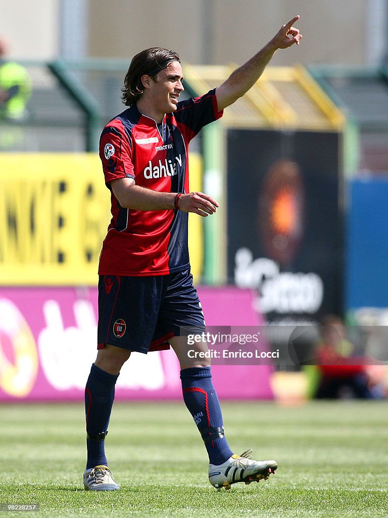 Cagliari Calcio v AC Milan - Serie A