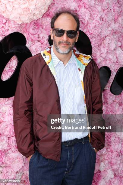 Director Luca Guadagnino attends the Dior Homme Menswear Spring/Summer 2019 show as part of Paris Fashion Week on June 23, 2018 in Paris, France.