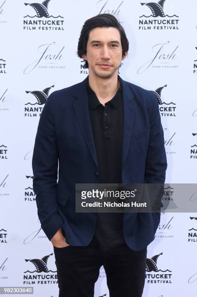 Adam Driver attends the Screenwriters Tribute at the 2018 Nantucket Film Festival - Day 4 on June 23, 2018 in Nantucket, Massachusetts.