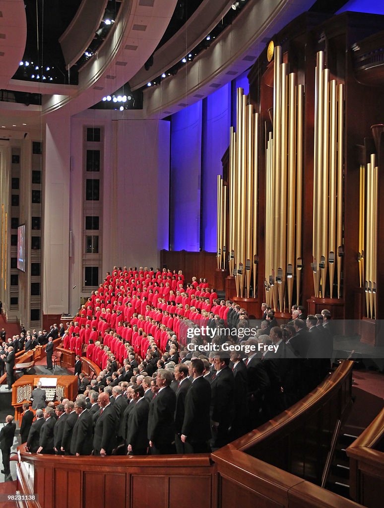 Mormon Church Holds Its Biannual General Conference