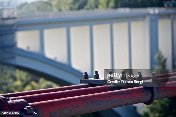 charles albert bridge (la caille) - caille stock pictures, royalty-free photos & images