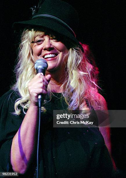 Cindy Wilson of The B-52's performs at R.E.M.'s 30th Birthday at the Melting Point on April 2, 2010 in Athens, Georgia.