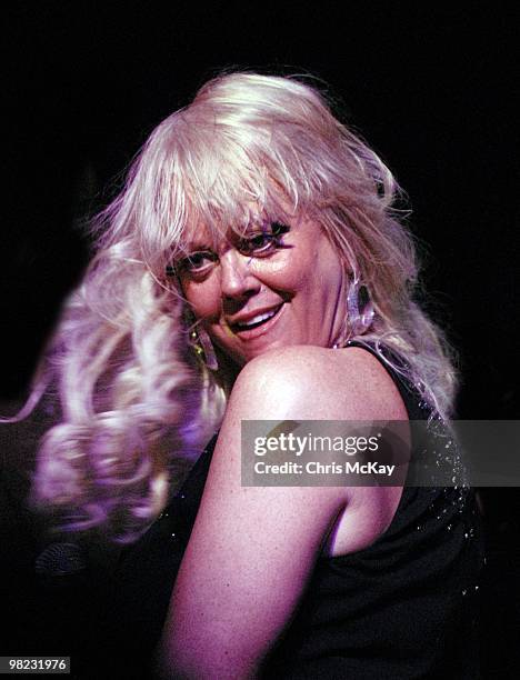 Cindy Wilson of The B-52's performs at R.E.M.'s 30th Birthday at the Melting Point on April 2, 2010 in Athens, Georgia.