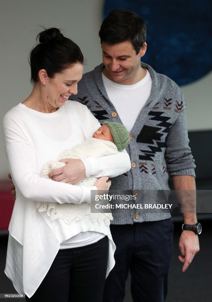 NZEALAND-FAMILY-POLITICS-ARDERN