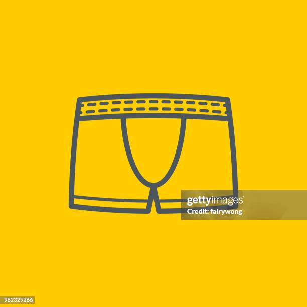 ilustraciones, imágenes clip art, dibujos animados e iconos de stock de icono de la ropa interior - suspensorio jockstrap