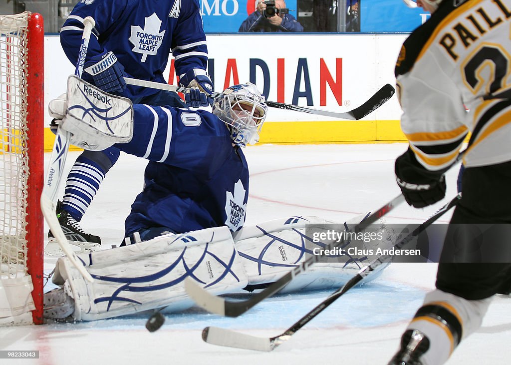 Boston Bruins v Toronto Maple Leafs