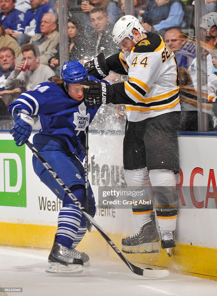 Boston Bruins v Toronto Maple Leafs