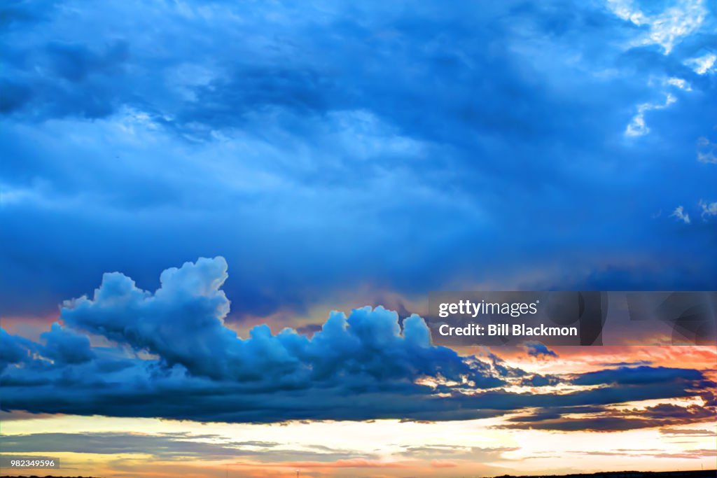 Sunset over Austin 9/12/2014 #1
