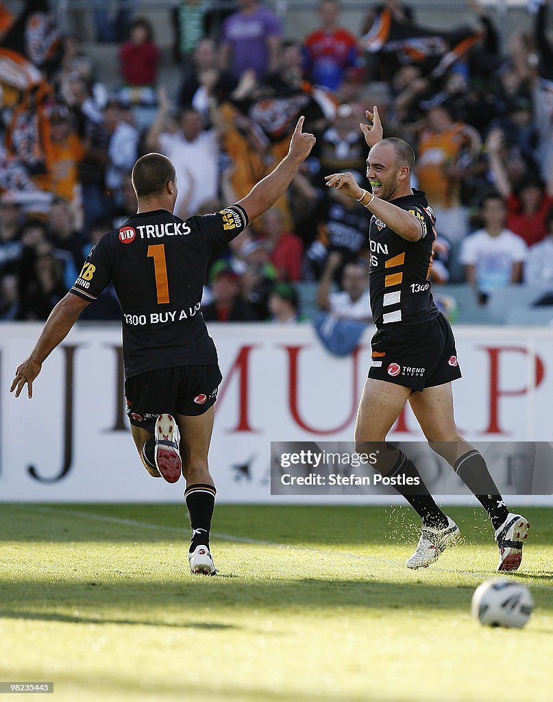 NRL Rd 4 - Raiders v Wests Tigers