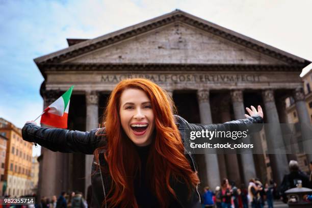 enjoy the city break - santa maria di montesanto stock pictures, royalty-free photos & images