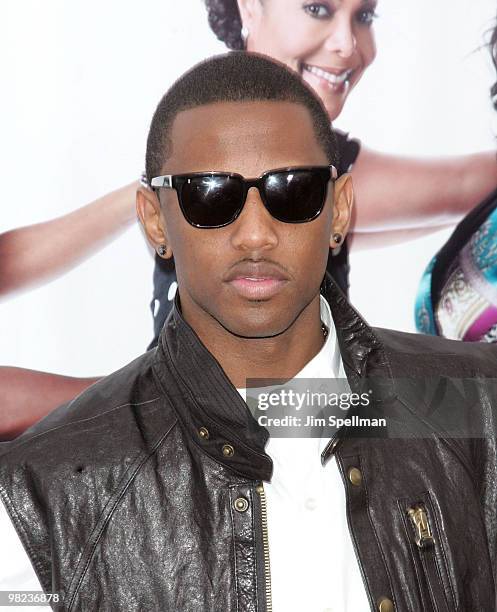 Rapper Fabolous attends the premiere of "Why Did I Get Married Too?" at the School of Visual Arts Theater on March 22, 2010 in New York City.