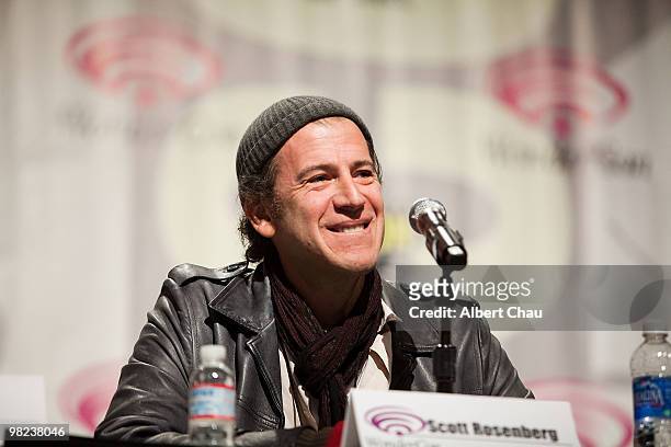 Producer Scott Rosenberg attends the "Happy Town" panel at the 2010 WonderCon - Day 2 at Moscone Center South on April 3, 2010 in San Francisco,...