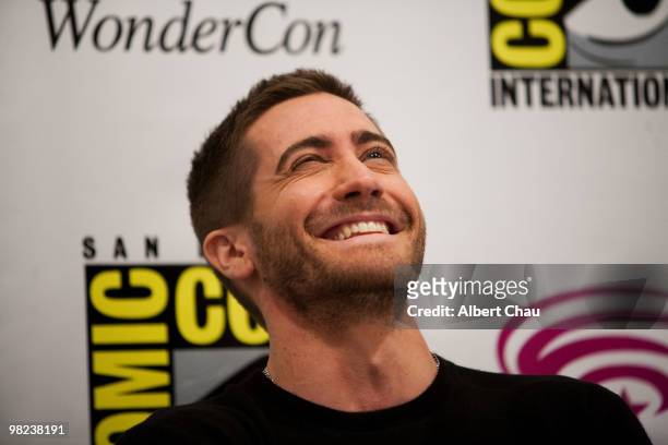 Actor Jake Gyllenhaal attends the "Prince of Persia: The Sands of Time" panel at the 2010 WonderCon - Day 2 at Moscone Center South on April 3, 2010...