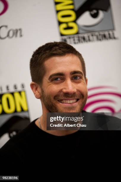 Actor Jake Gyllenhaal attends the "Prince of Persia: The Sands of Time" panel at the 2010 WonderCon - Day 2 at Moscone Center South on April 3, 2010...