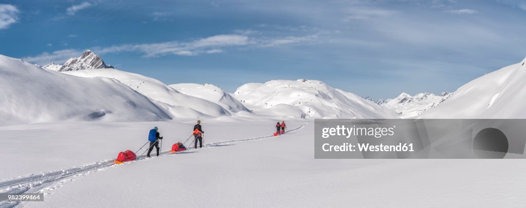 Greenland, Schweizerland Alps, Kulusuk, Tasiilaq, ski tourers