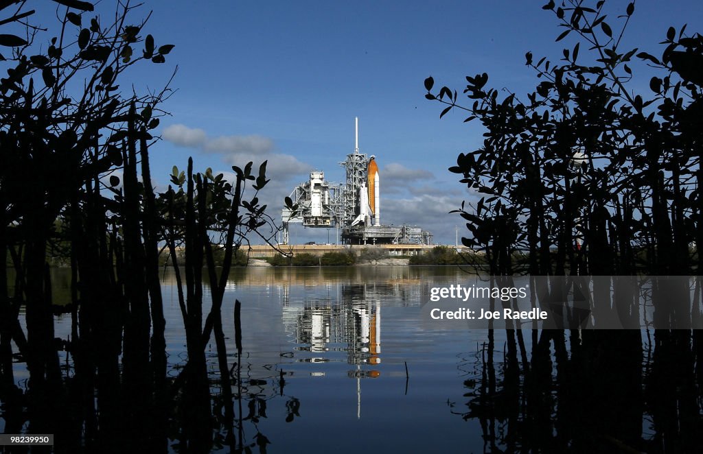 NASA Prepares For Launch Of Space Shuttle Discovery