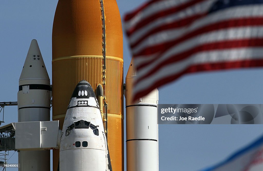 NASA Prepares For Launch Of Space Shuttle Discovery