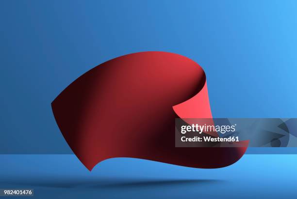 abstract shape over blue background, 3d rendering - simplify pattern stock illustrations