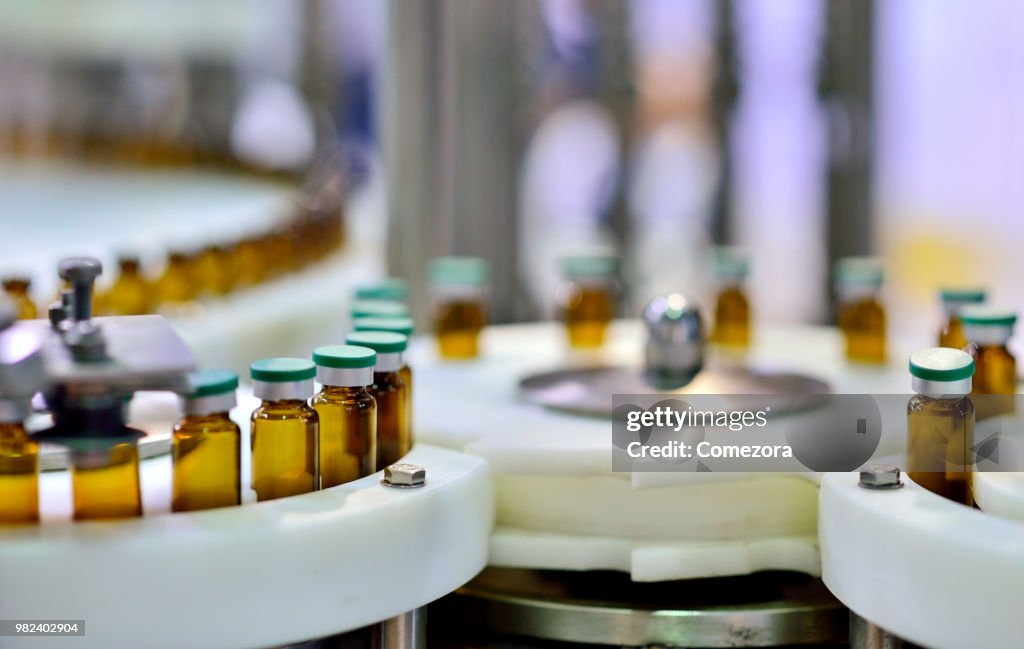 Reagents Bottle at Annulus Production Line