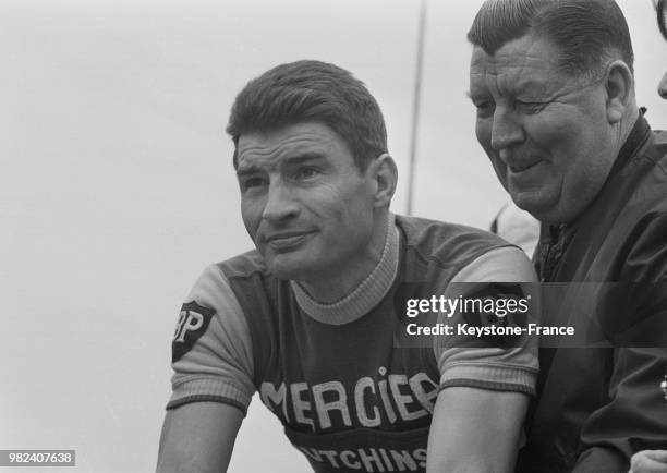 Portrait de Raymond Poulidor, en France, le 11 mars 1969.