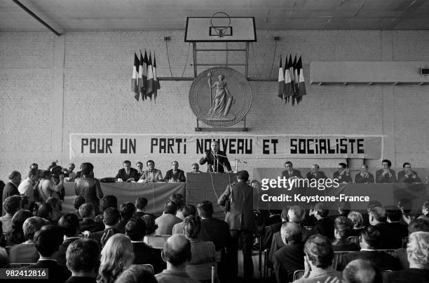 Discours de Claude Estier au congrès national de la SFIO à Alfortville en France, le 4 mai 1969.