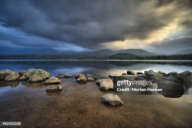 loch morlich - loch morlich stock pictures, royalty-free photos & images
