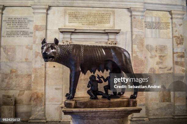 Romulus Raa 218 Romulus And Remus Statue Stock Photos, High-Res Pictures, and ...
