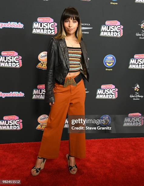 Kylie Cantral arrives at the 2018 Radio Disney Music Awards at Loews Hollywood Hotel on June 22, 2018 in Hollywood, California.