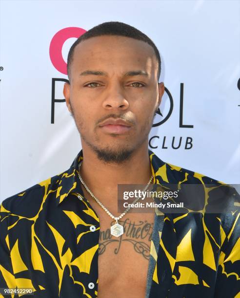 Rapper Shad "Bow Wow" Moss arrives at the Flamingo Go Pool Dayclub at Flamingo Las Vegas on June 23, 2018 in Las Vegas, Nevada.