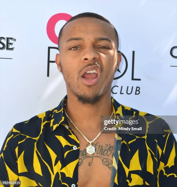 Rapper Shad "Bow Wow" Moss arrives at the Flamingo Go Pool Dayclub at Flamingo Las Vegas on June 23, 2018 in Las Vegas, Nevada.