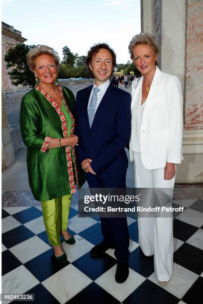 Princess Beatrice de Bourbon-Siciles, TV Presenter Stephane Bern and Princess Anne de Bourbon-Siciles attend 10th Anniversary of TV Show "Secrets...
