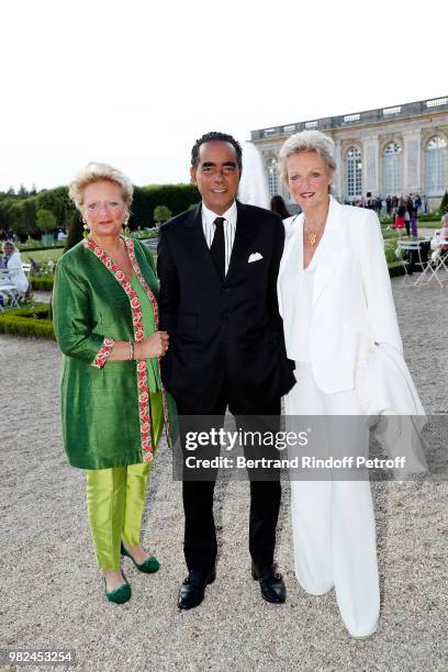 Princess Beatrice de Bourbon-Siciles, Lawyer Alexandre Ursulet and Princess Anne de Bourbon-Siciles attend 10th Anniversary of TV Show "Secrets...