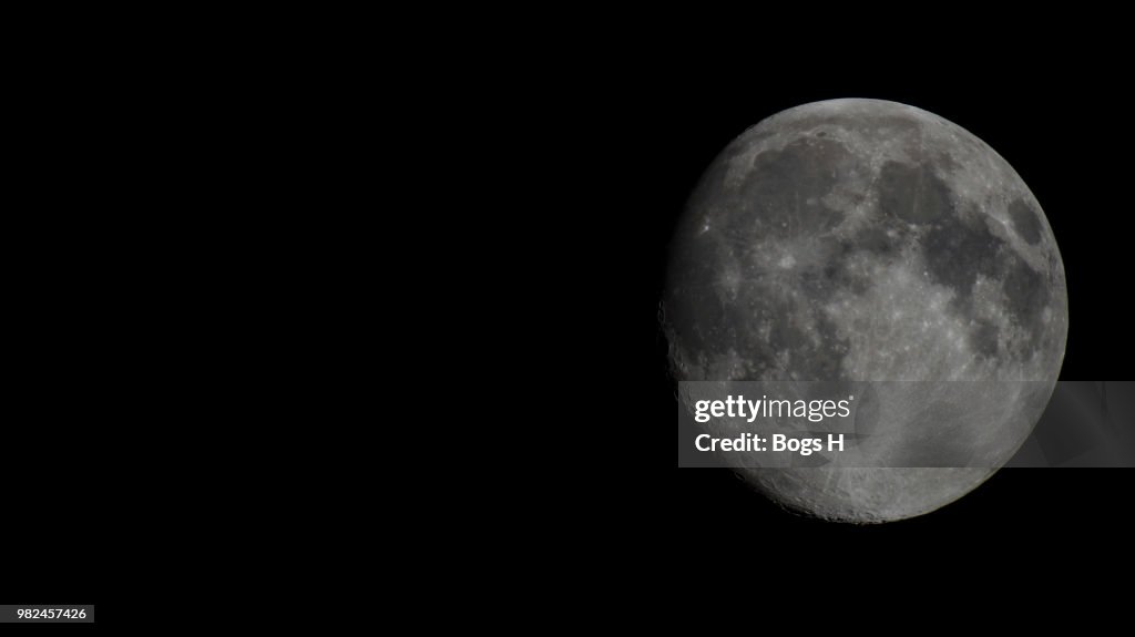 Almost Super Moon