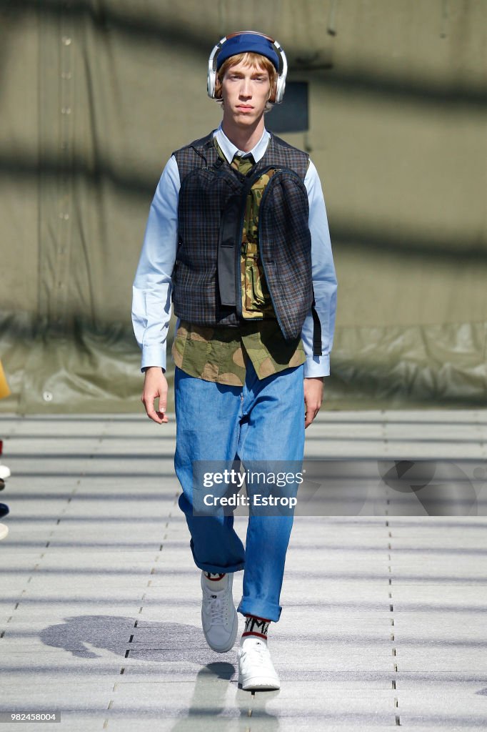 Junya Watanabe Man: Runway - Paris Fashion Week - Menswear Spring/Summer 2019