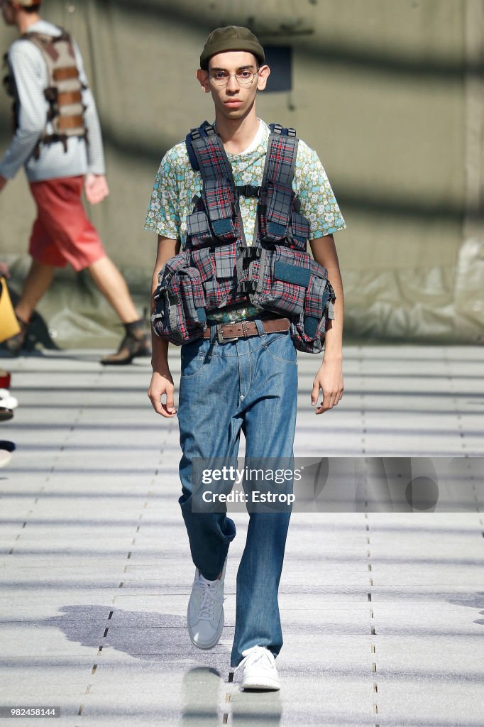 Junya Watanabe Man: Runway - Paris Fashion Week - Menswear Spring/Summer 2019