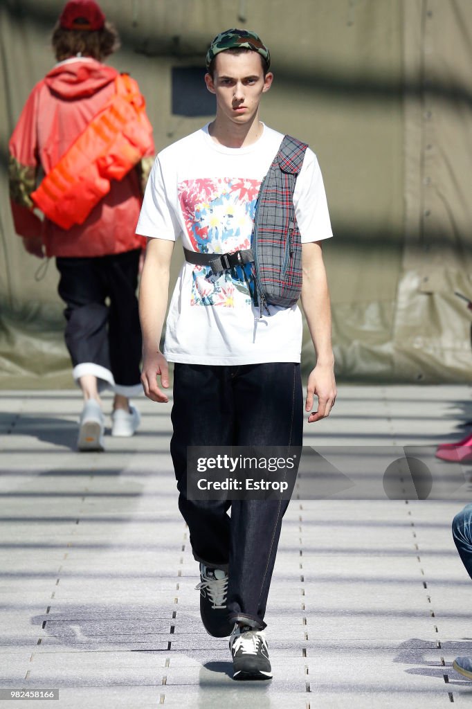 Junya Watanabe Man: Runway - Paris Fashion Week - Menswear Spring/Summer 2019