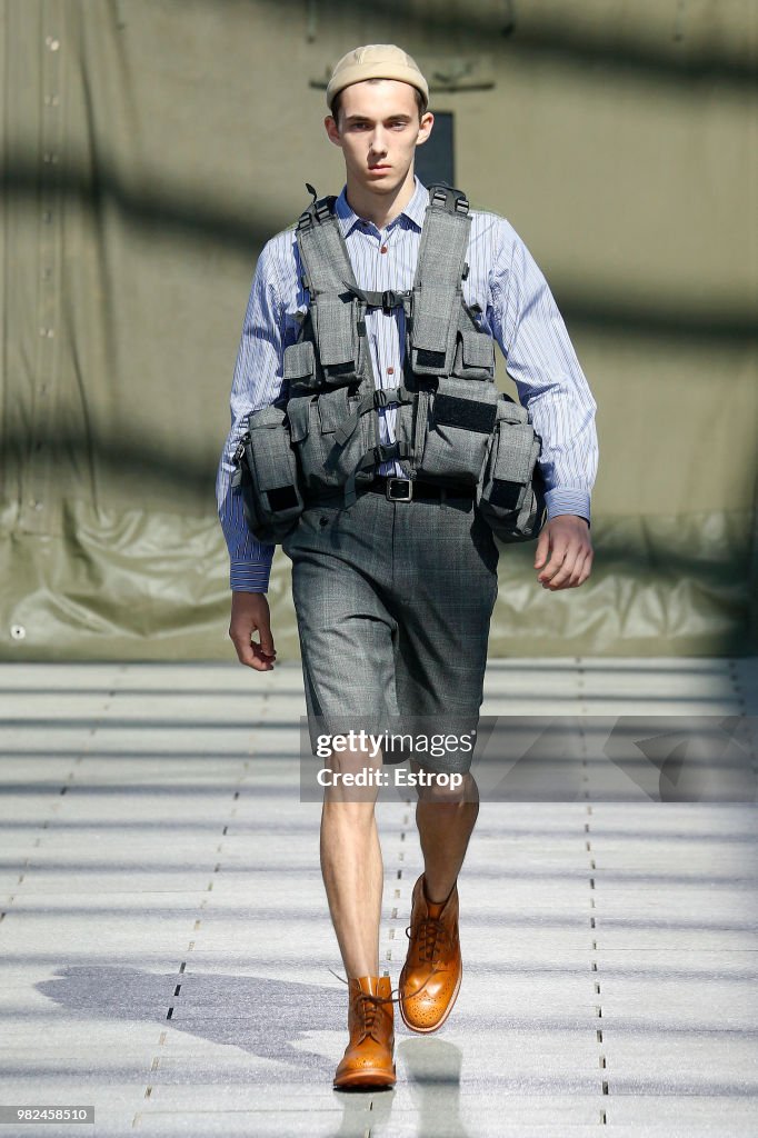 Junya Watanabe Man: Runway - Paris Fashion Week - Menswear Spring/Summer 2019