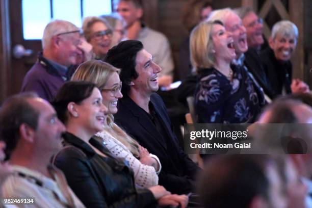 Adam Driver attends the Screenwriters Tribute at the 2018 Nantucket Film Festival - Day 4 on June 23, 2018 in Nantucket, Massachusetts.