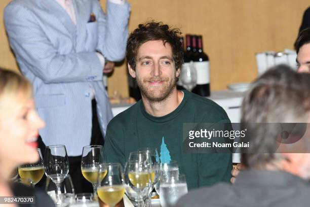 Thomas Middleditch attends the Screenwriters Tribute dinner at the 2018 Nantucket Film Festival - Day 4 on June 23, 2018 in Nantucket, Massachusetts.